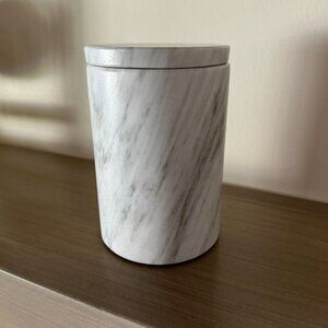 Marble Canister - gorgeous, brand new